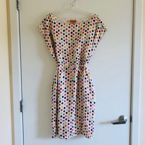 Roberta Roller Rabbit Freymann Polka Dot Silk EUC